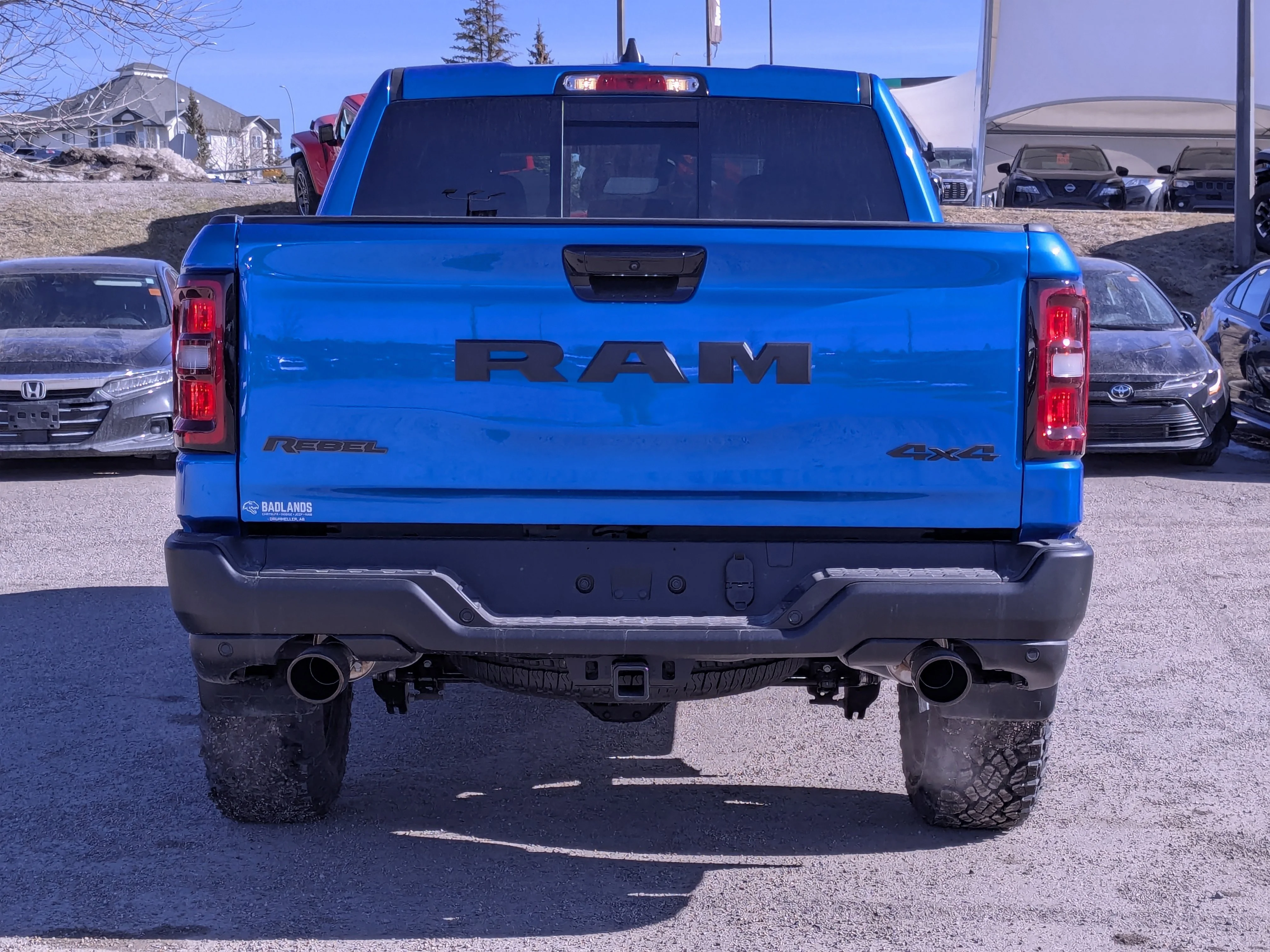 New 2026 Blue RAM Rebel - - Rebel Level 2 Equip Grp - Dual?Pane Panoramic Sunroof - Luxury Leather?Faced Seats - 3.0L image 7