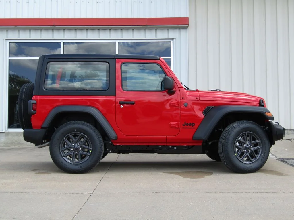 New 2026 Firecracker Red Clearcoat Jeep Sport image 2