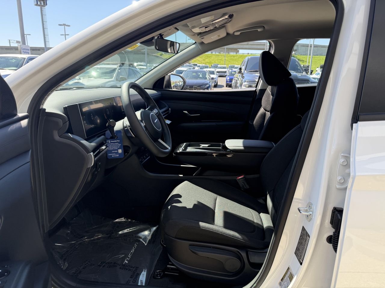 New 2026 Creamy White Pearl Hyundai Blue image 30