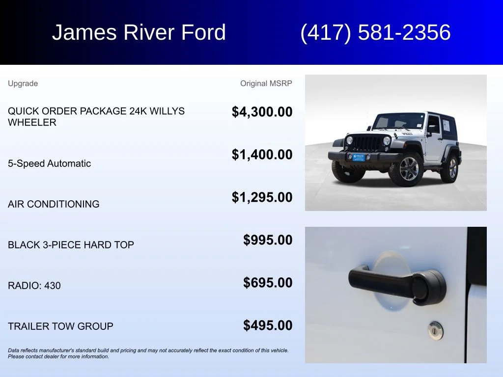 Used 2017 White Jeep Sport image 5