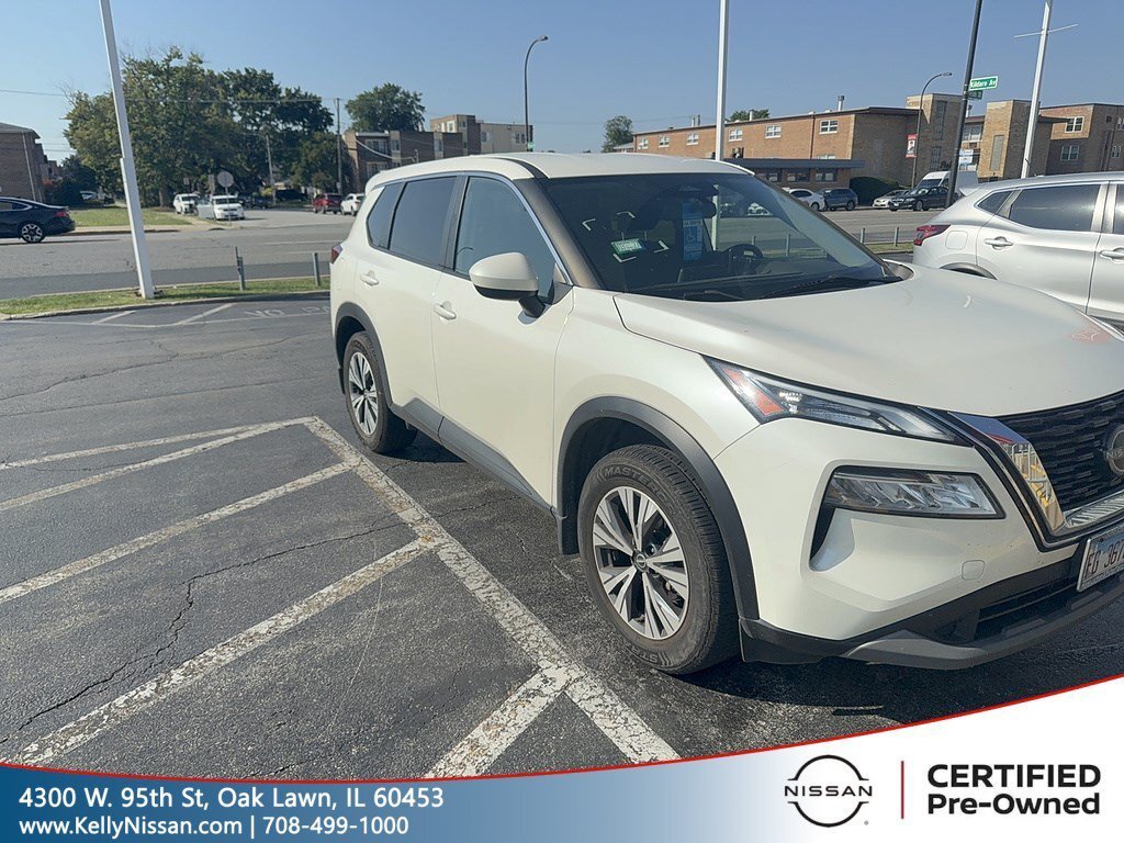 Used 2023 Pearl White TriCoat Nissan SV image 77
