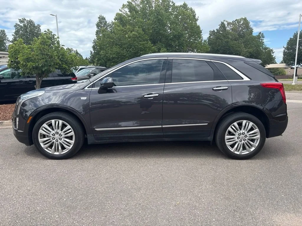Used 2019 DARK GRANITE METALLIC Cadillac Premium Luxury AWD image 2