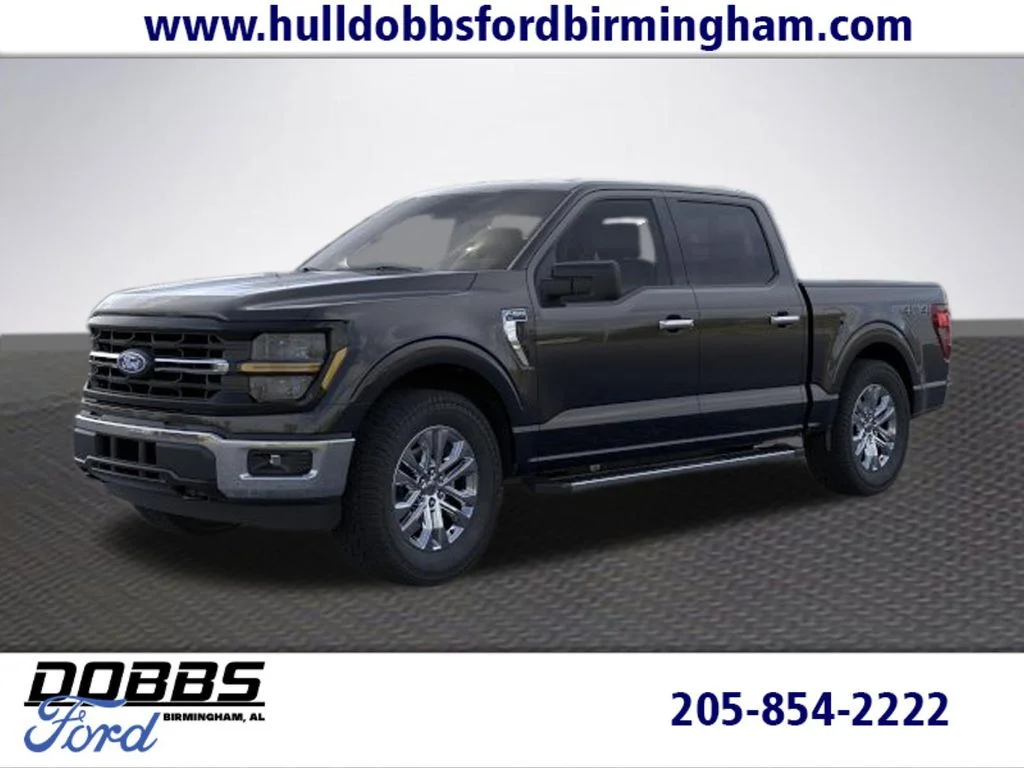 New 2026 Black Ford XLT image 1