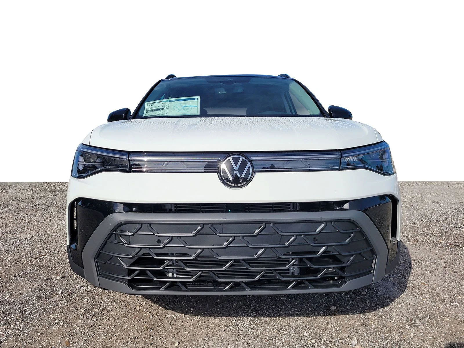 New 2026 Pure White W/Deep Black Roof Volkswagen 1.5T SE Black image 3
