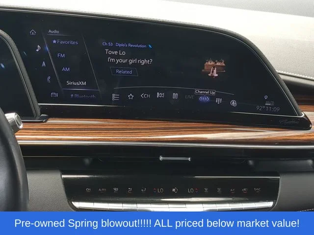 Used 2023 Blue Cadillac Premium Luxury image 31