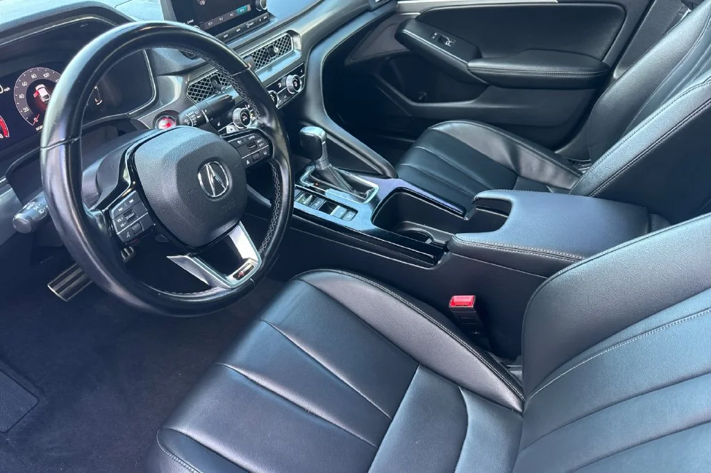 Used 2023 Liquid Carbon Metallic Acura A-Spec Package image 12