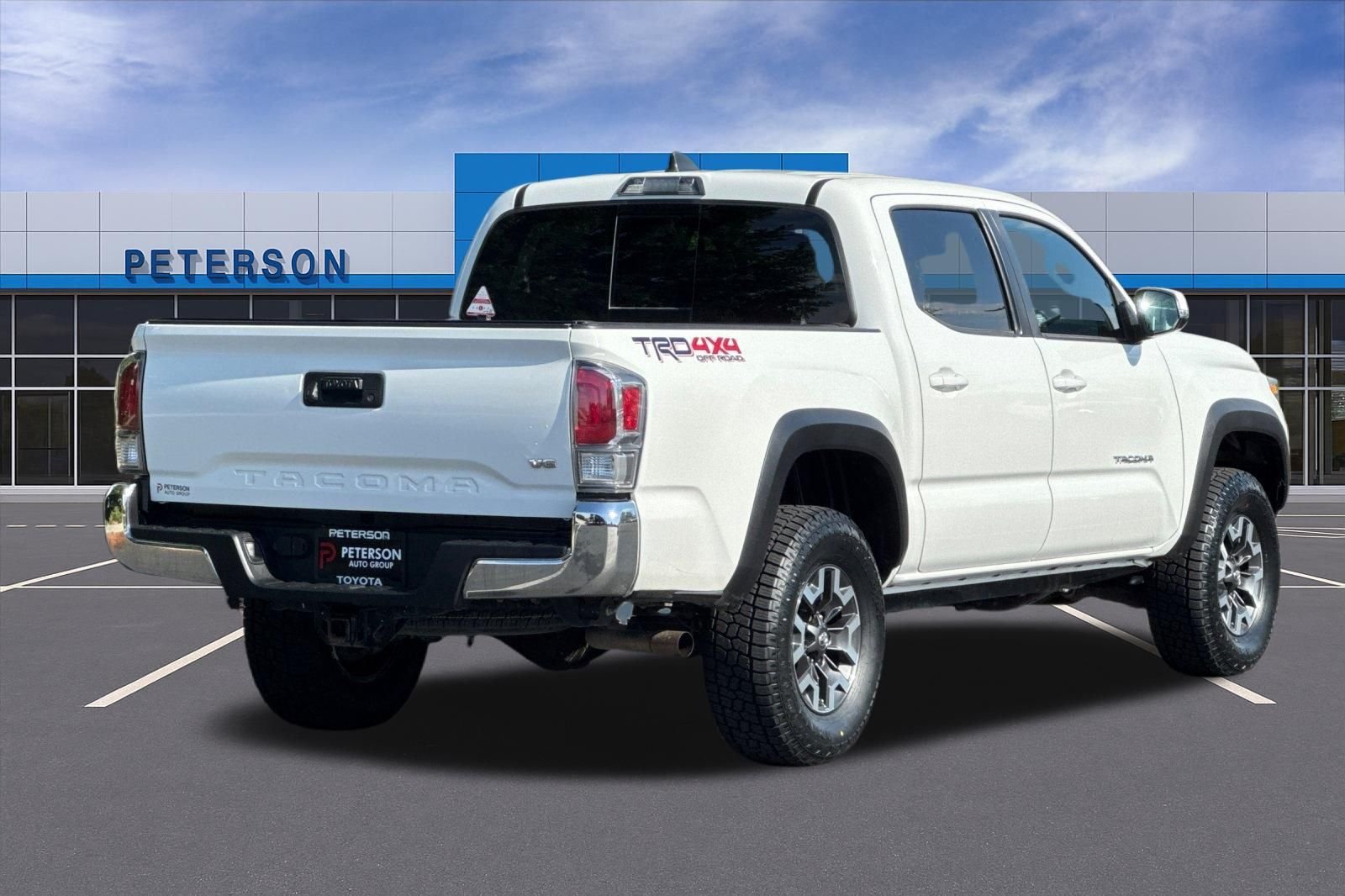 Used 2020 White Toyota TRD Off-Road image 4