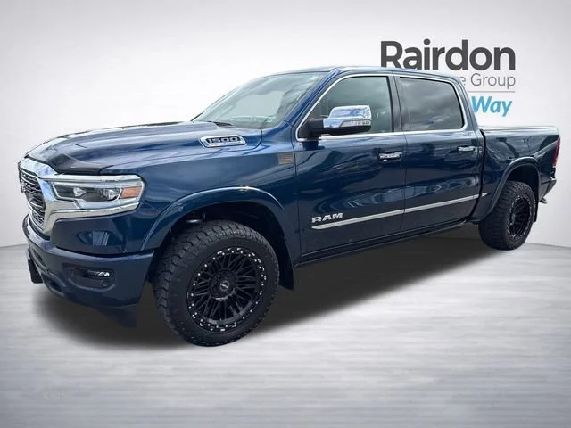 Used 2021 Patriot Blue Pearlcoat Ram Limited image 6