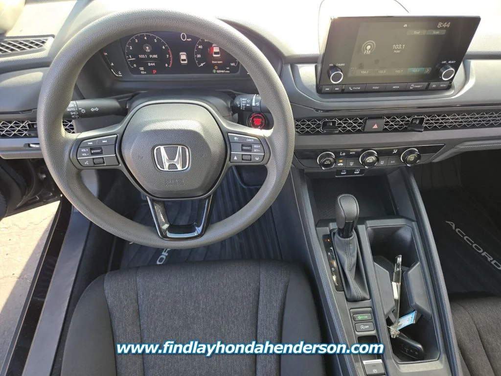 Certified Used 2025 Crystal Black Pearl Honda LX image 17