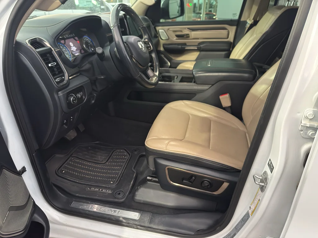 Used 2021 Bright White Clearcoat Ram Limited image 24