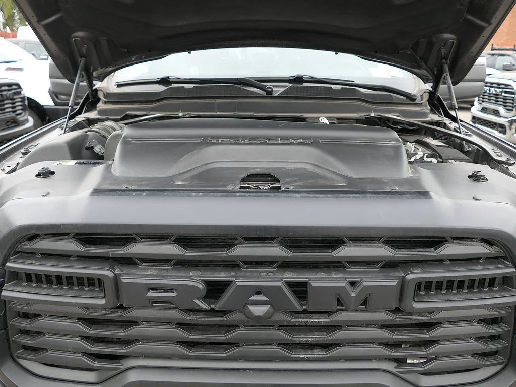New 2026 Granite Crystal Metallic Clear Coat RAM Tradesman Crew Cab 4x4 8