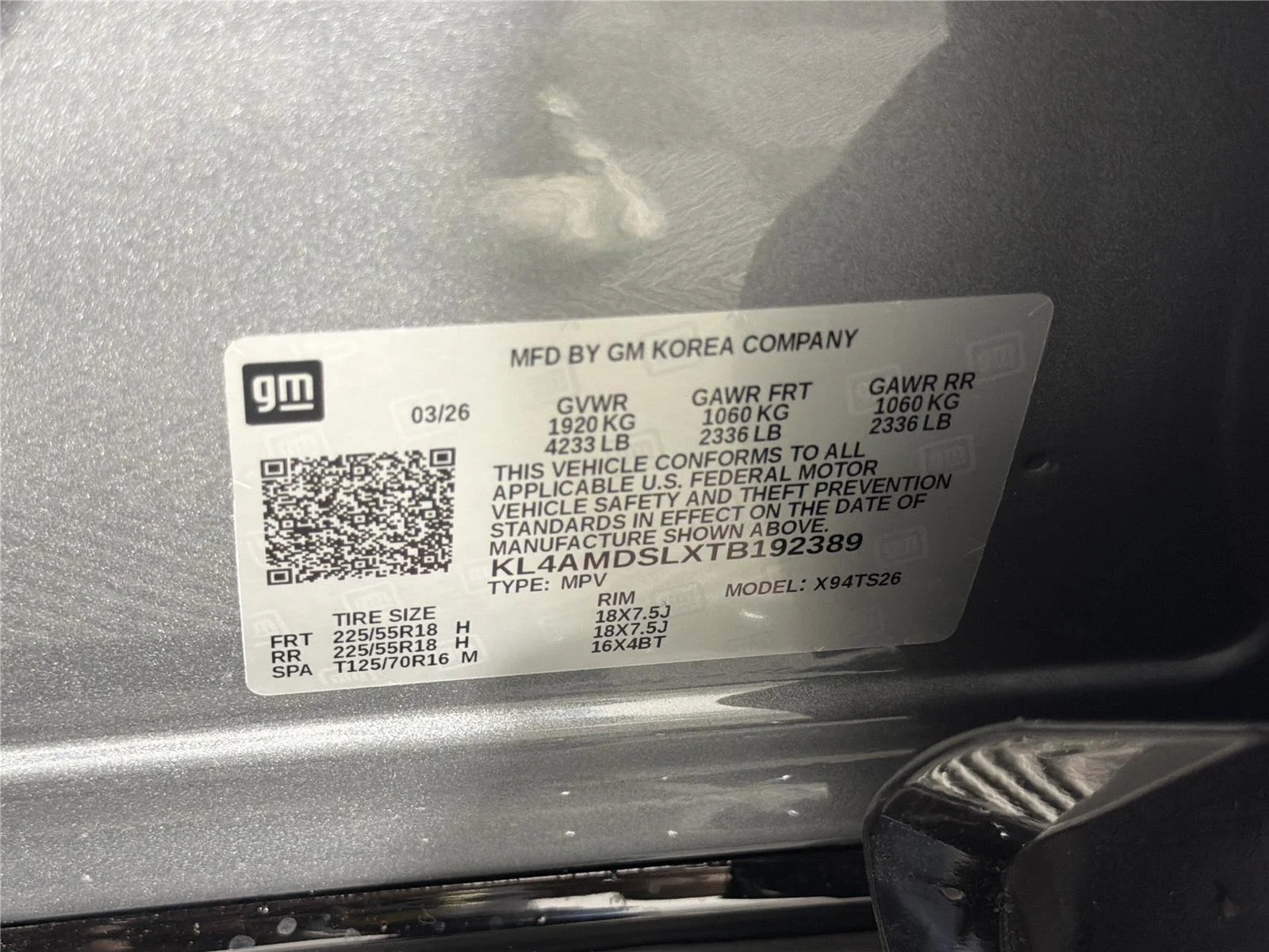 New 2026 Moonstone Gray Metallic Buick Sport Touring image 32