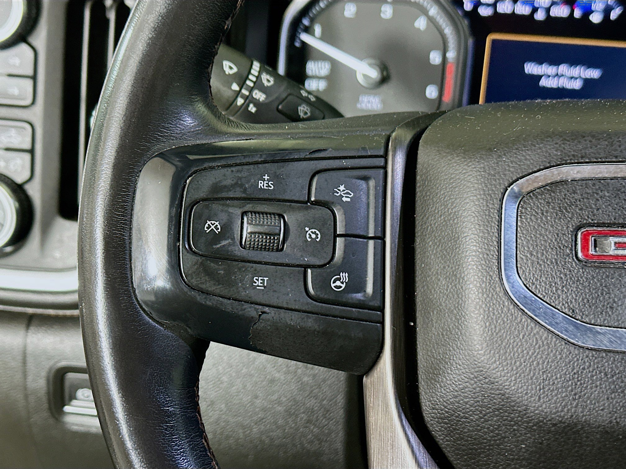 Used 2021 Satin Steel Metallic GMC AT4 image 16
