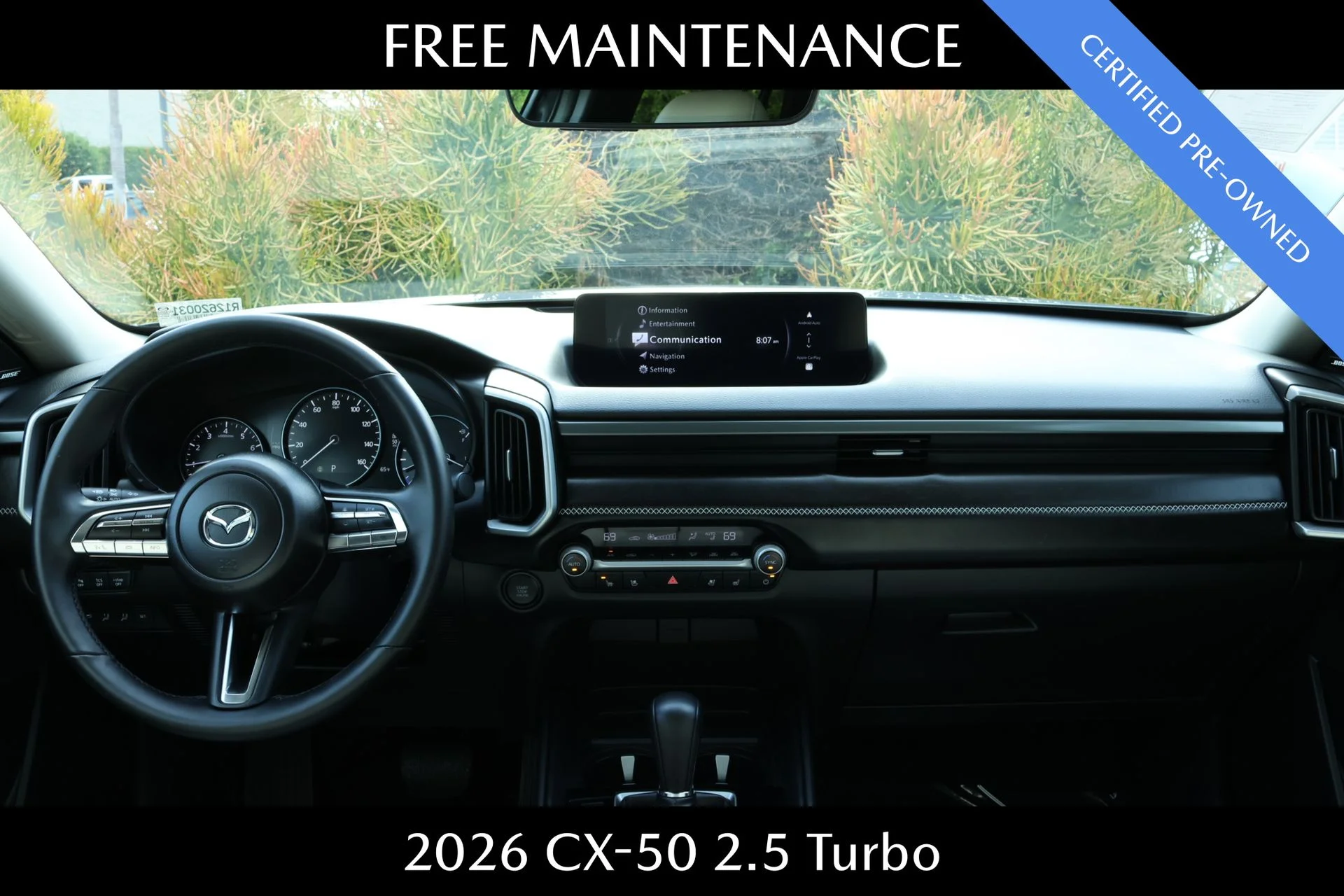 Certified Used 2026 Gray Mazda 2.5 Turbo image 7