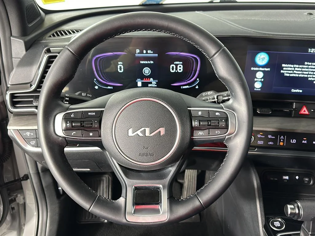 Used 2024 Wolf Gray Kia X-Line image 10