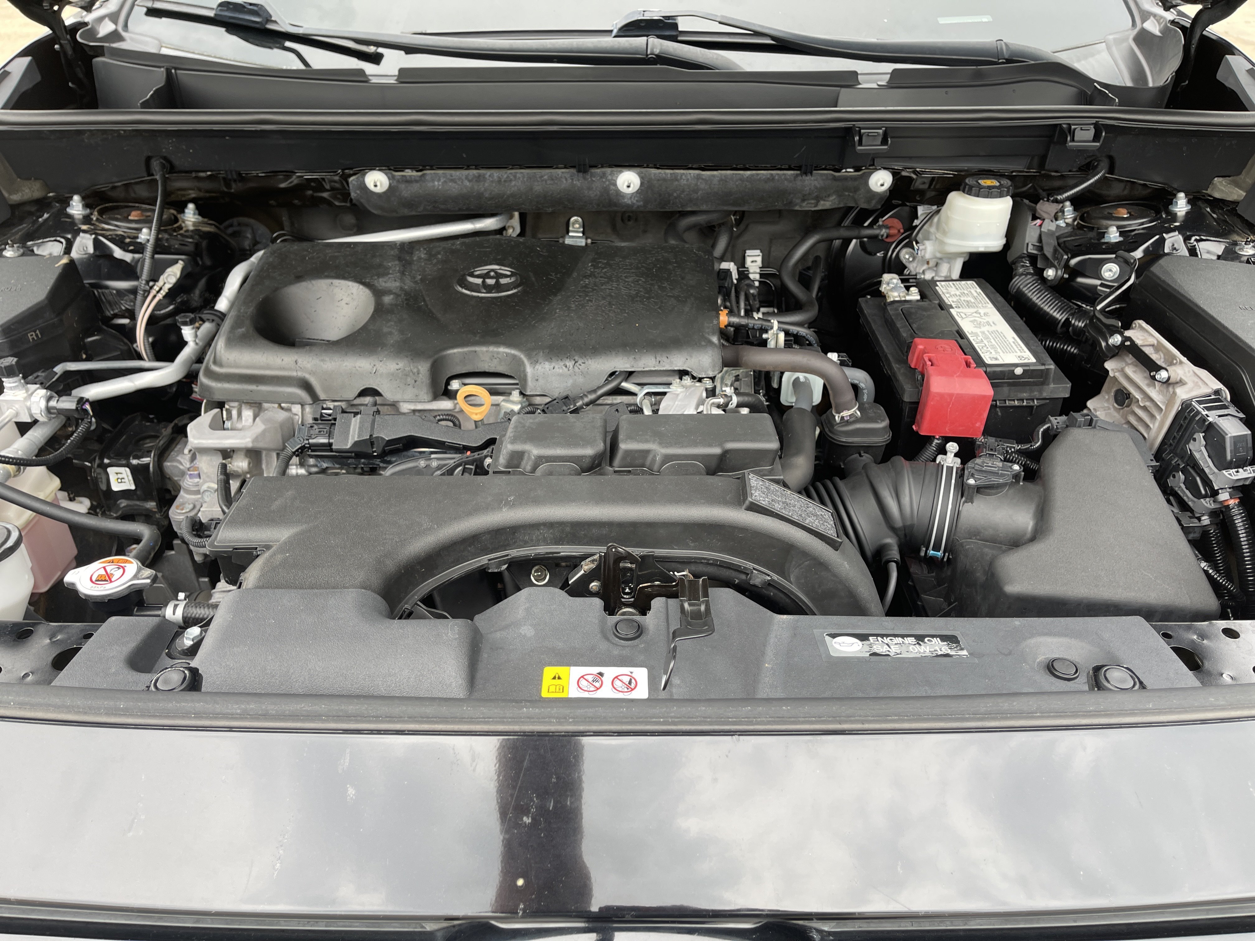 Used 2020 Midnight Black Metallic Toyota LE image 8