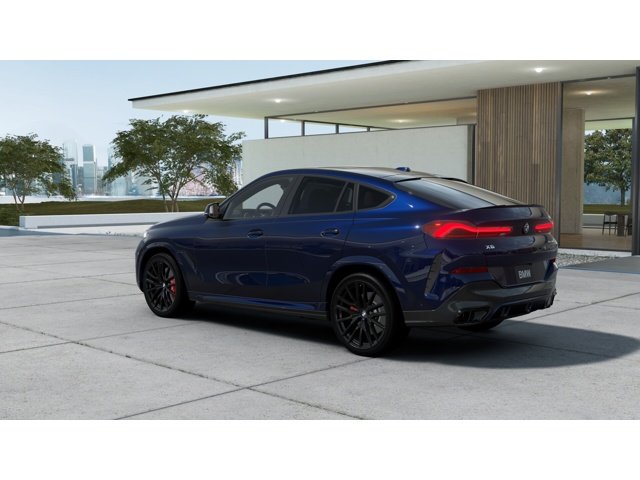 New 2027 Tanzanite Blue II Metallic BMW X6 40i image 2