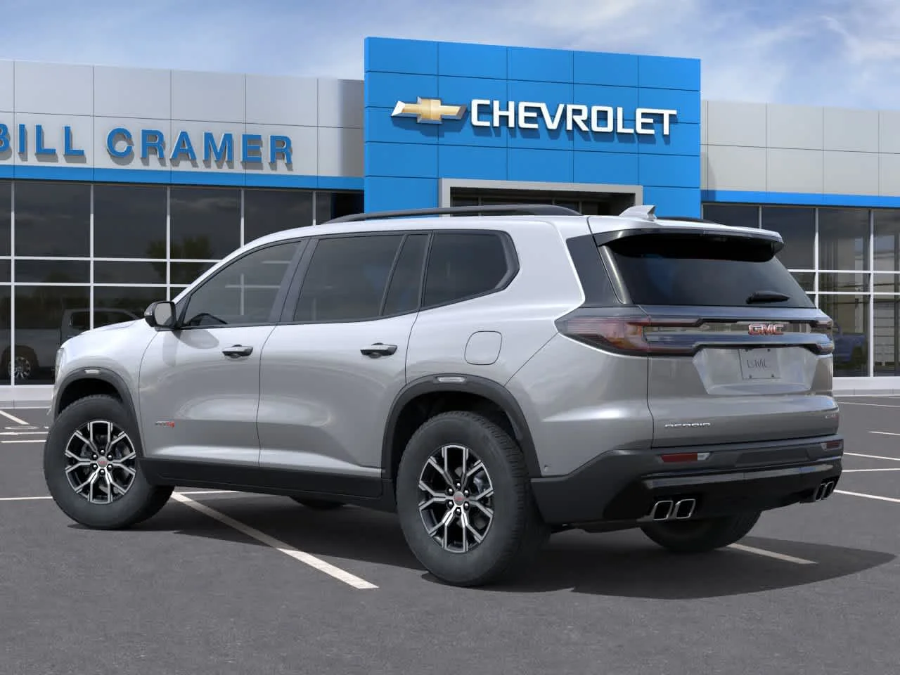 New 2027 Sterling Metallic GMC AT4 image 3