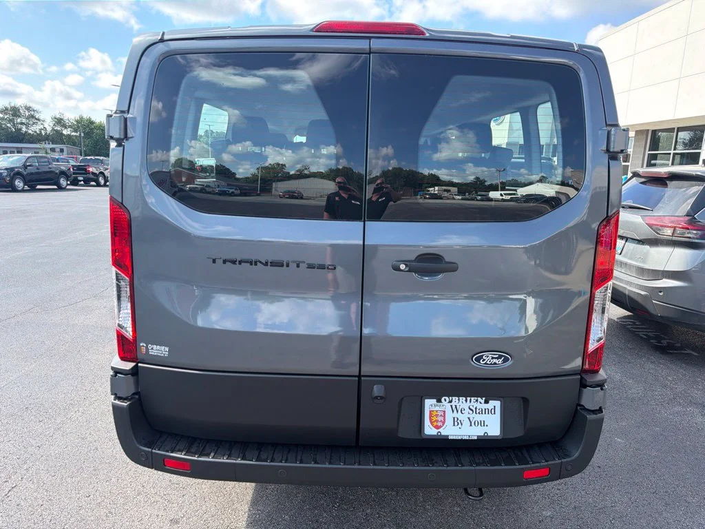 New 2026 Carbonized Gray Metallic Ford Passenger Van XL image 4