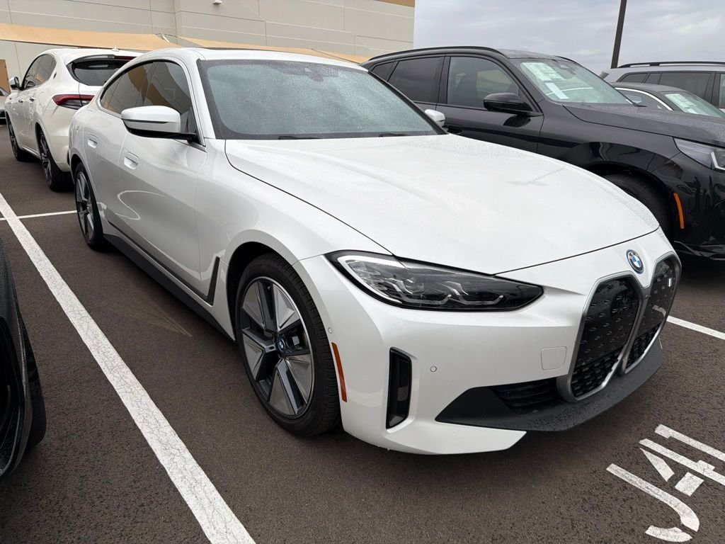 Certified Used 2023 White Metallic BMW eDrive40 image 2
