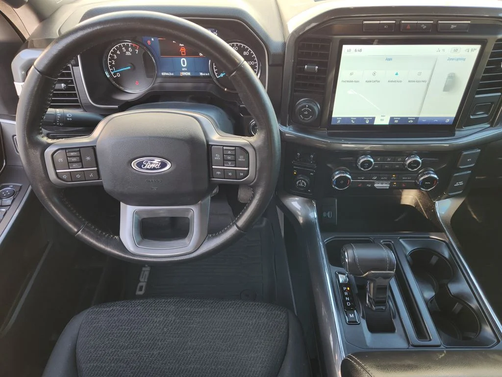 Used 2022 Agate Black Metallic Ford XLT image 29