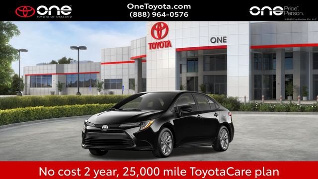 New 2026 Midnight Black Metallic Toyota  LE image 2