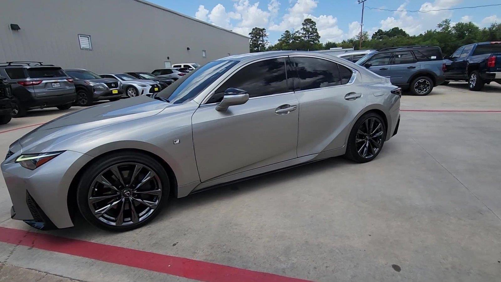 Used 2023 Silver Lexus F SPORT image 4