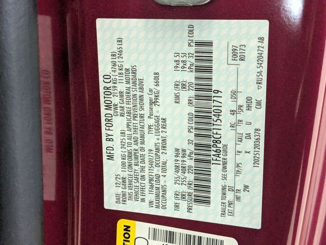 New 2026 Molten Magenta Metallic Tinted Clearcoat Ford GT Fastback image 23