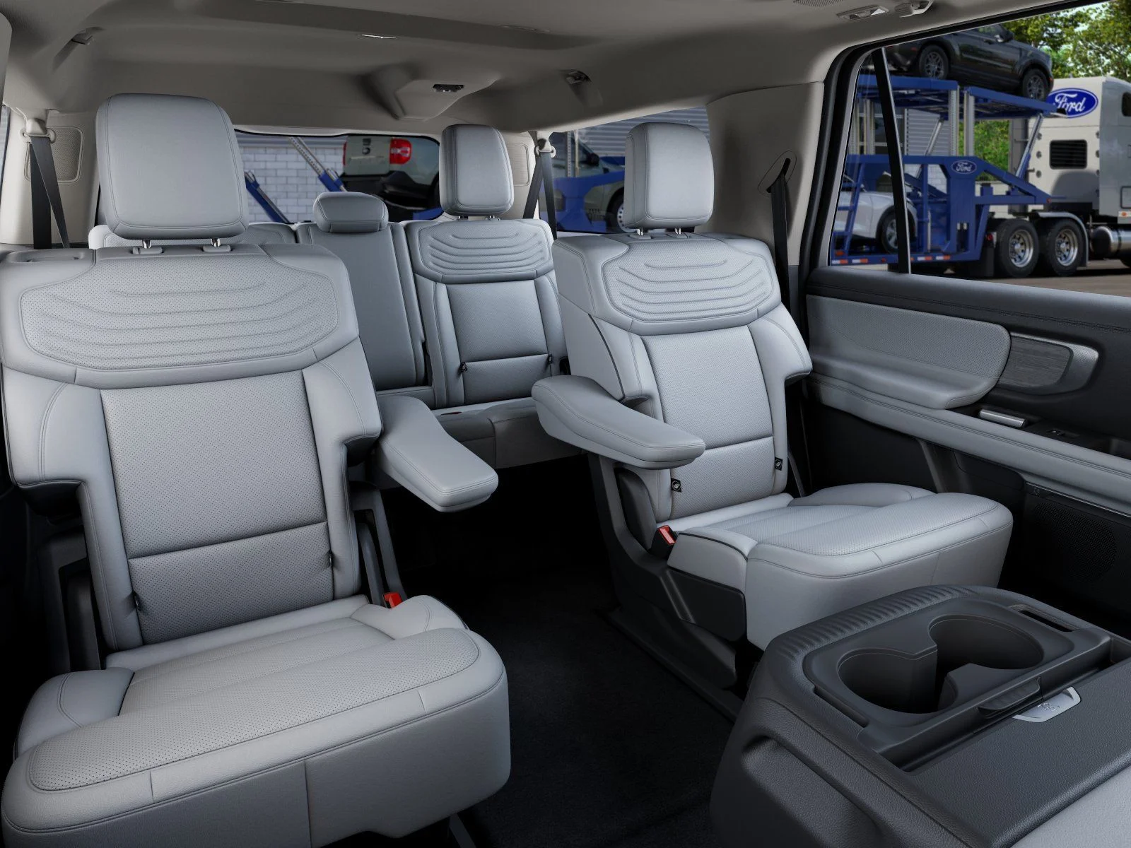 New 2027 White/off-white Ford Platinum image 11