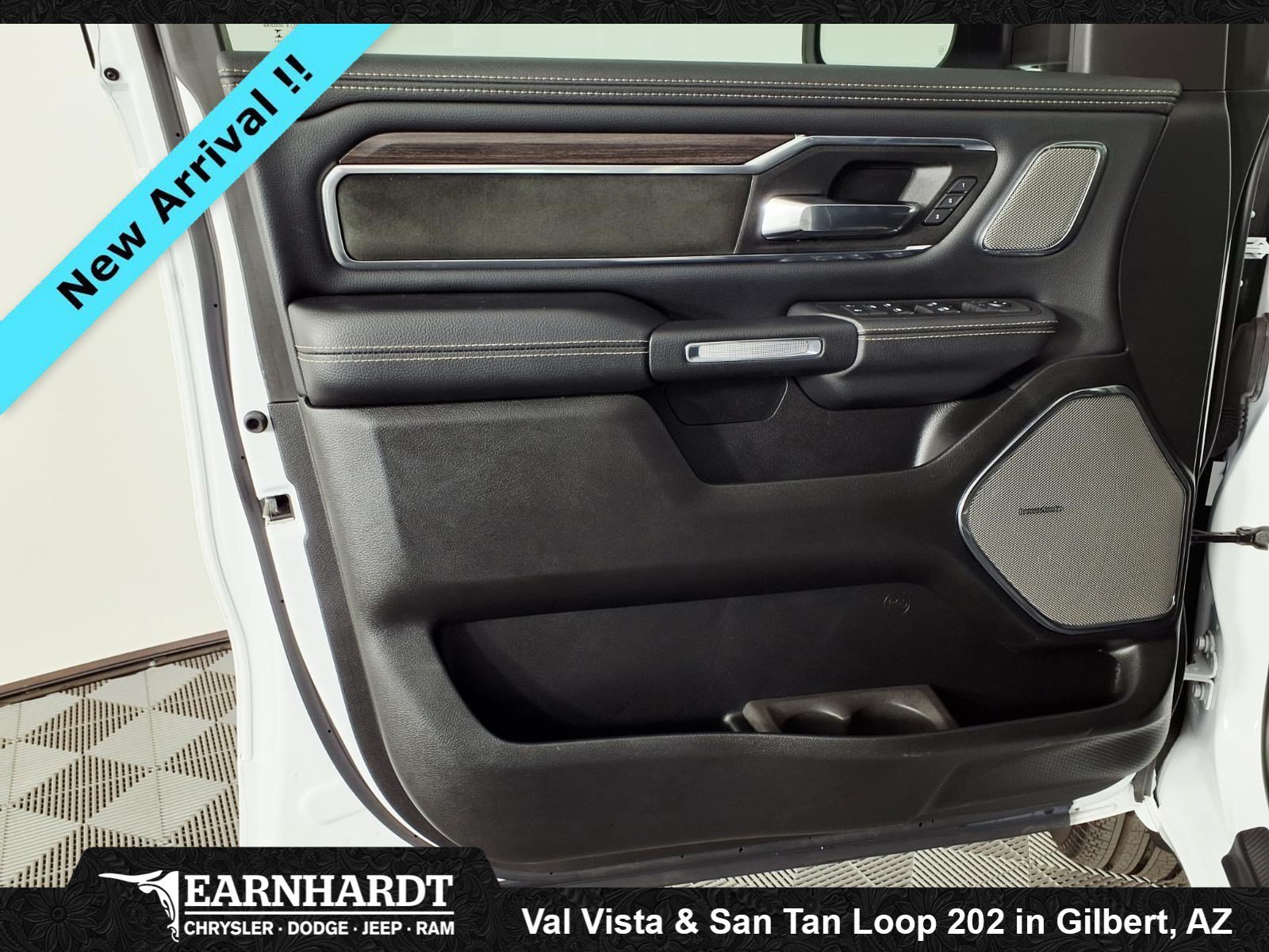 Used 2025 Bright White Clearcoat Ram Laramie image 16