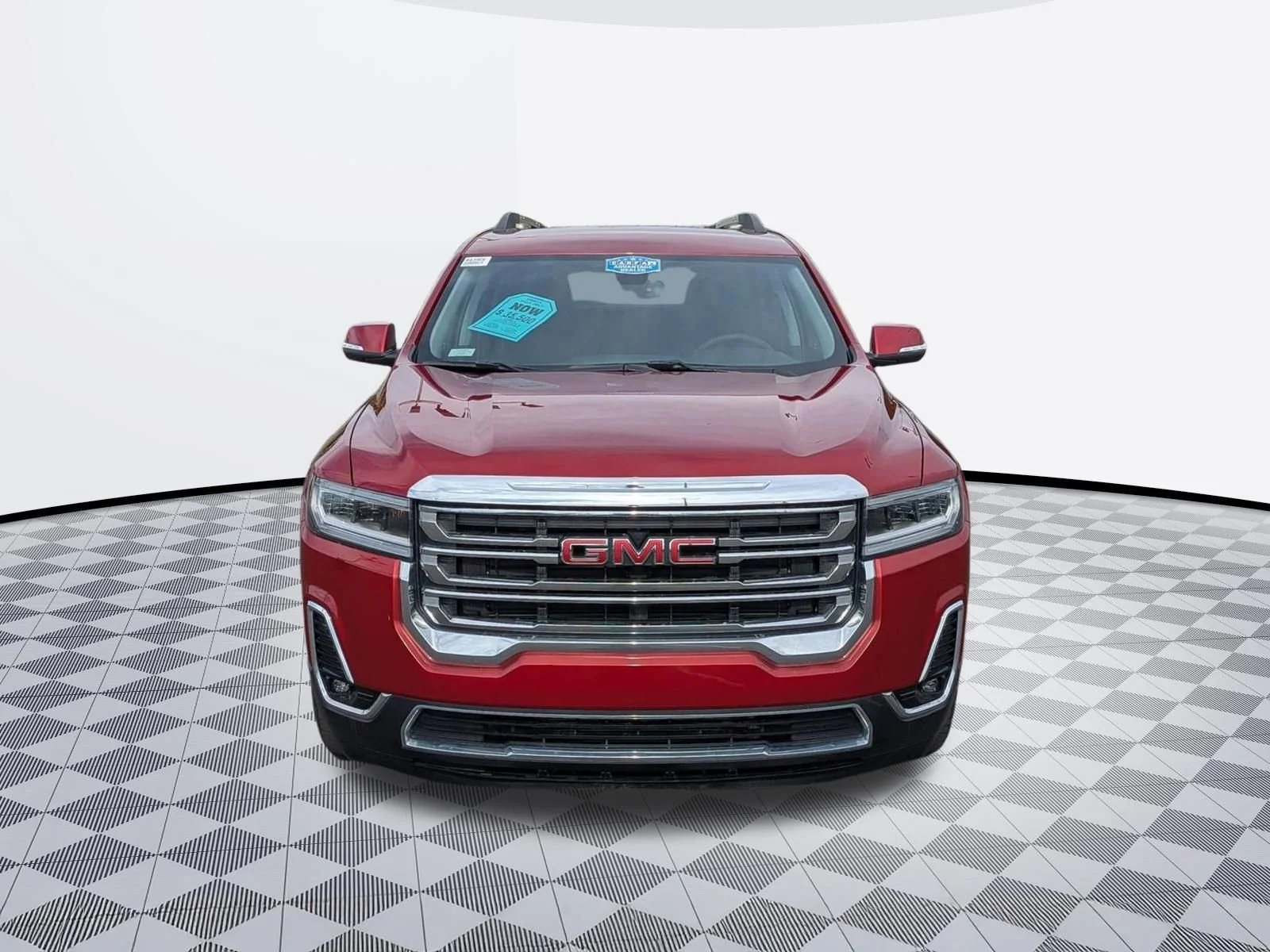 Used 2023 Volcanic Red Tintcoat GMC SLT image 2