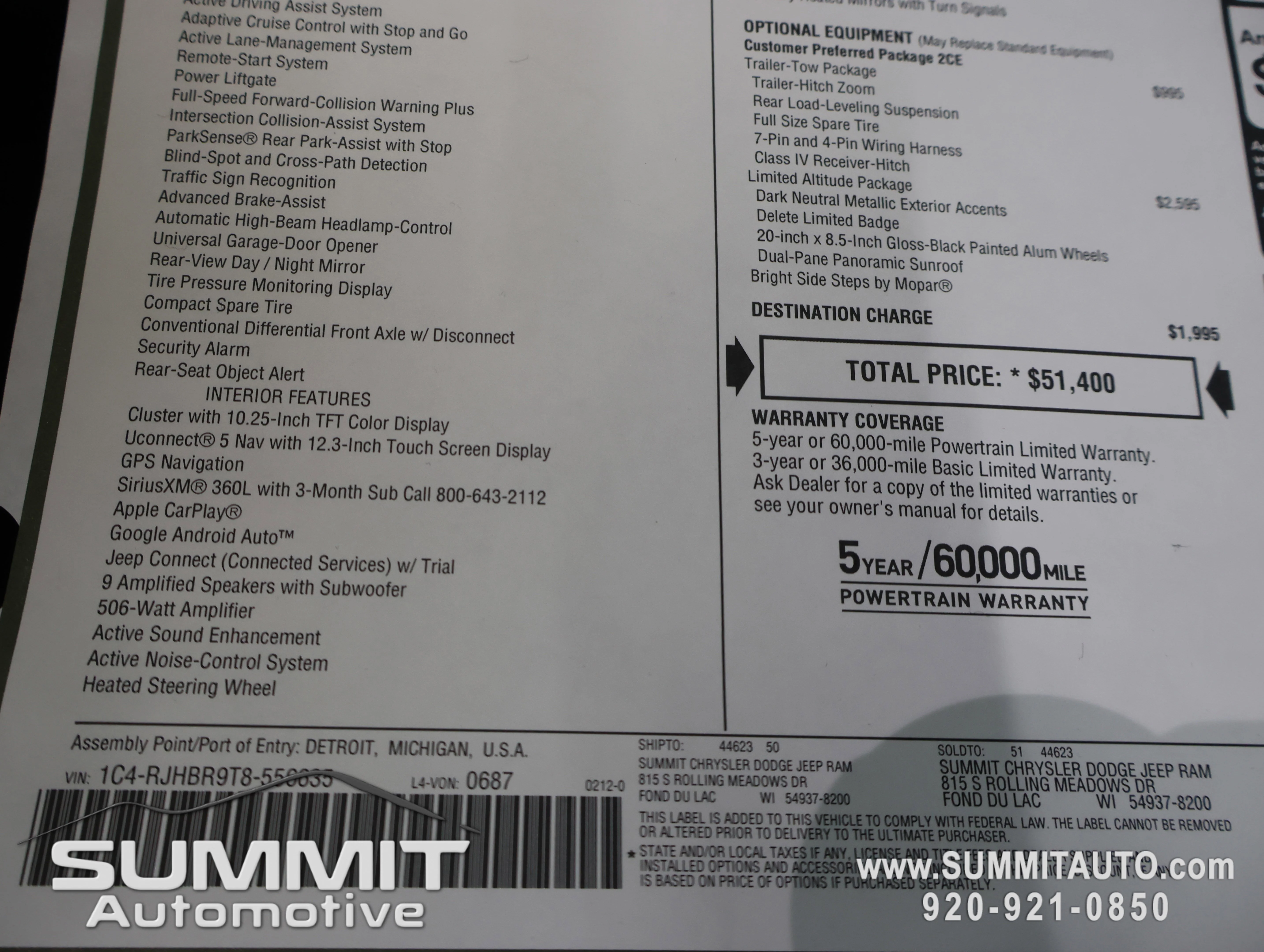 New 2026 Velvet Red Pearlcoat Jeep Limited image 36