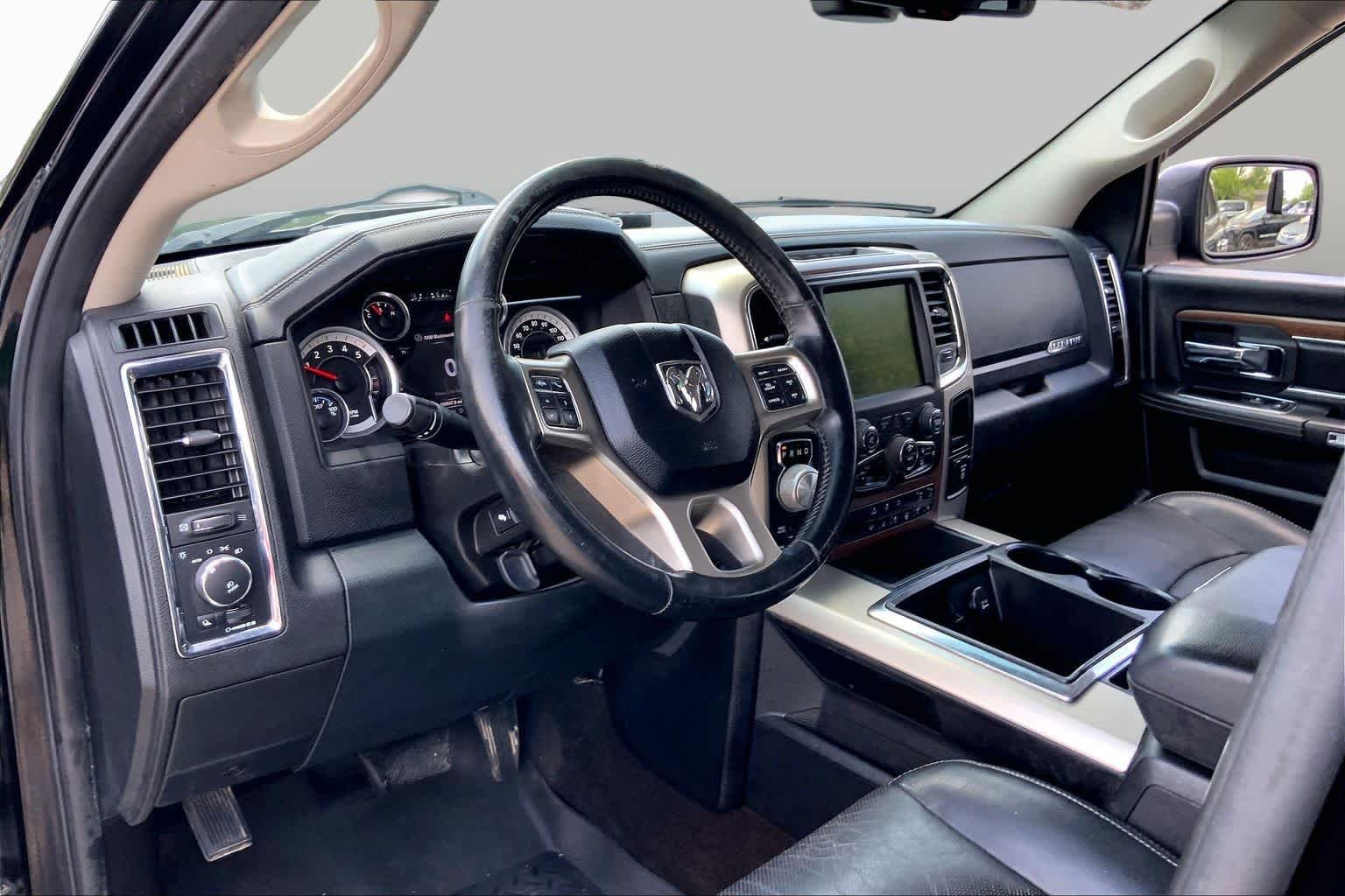 Used 2015 Black Clearcoat Ram Laramie image 16