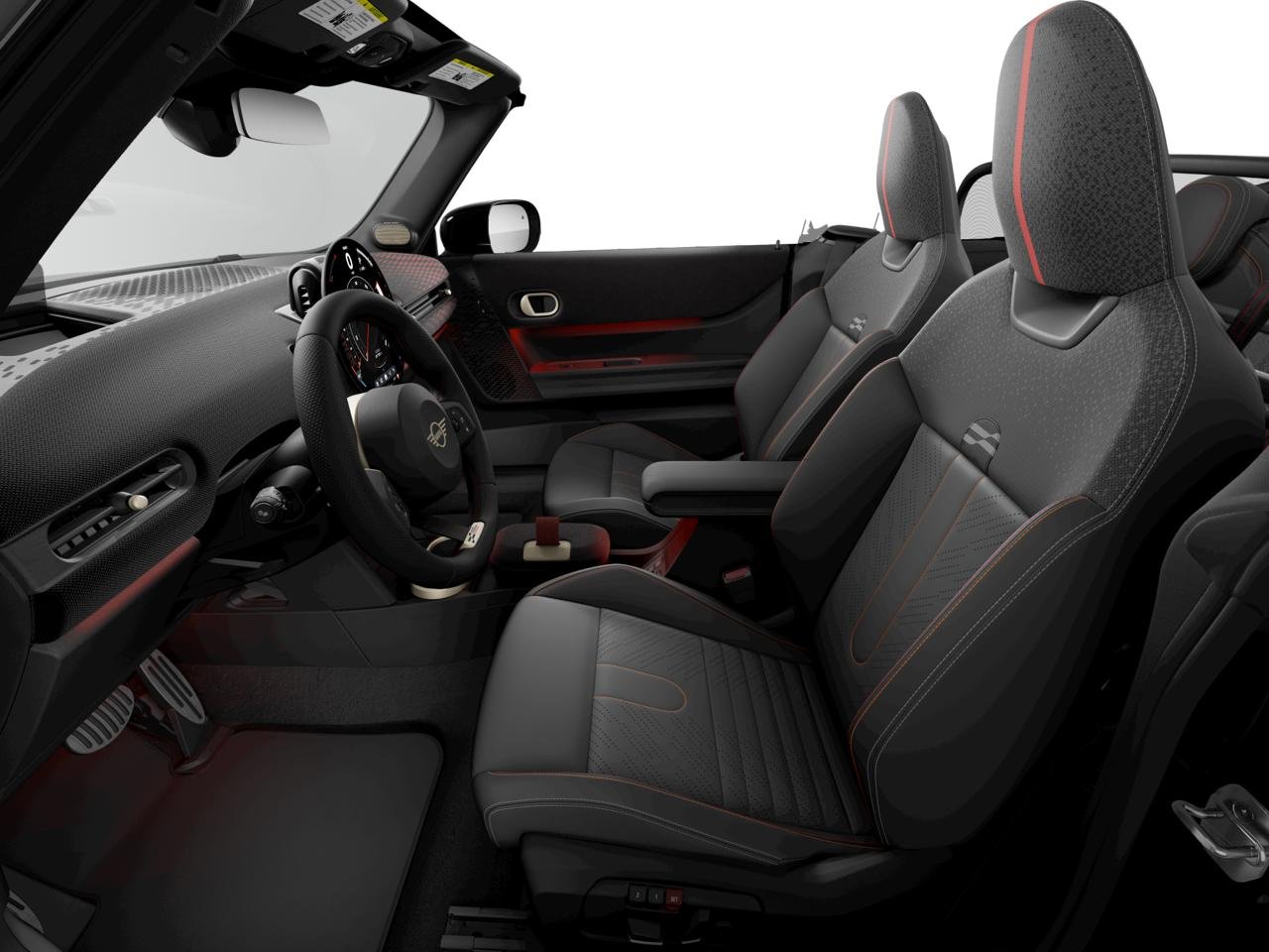 New 2026 0C4R Midnight Black II Metallic MINI Iconic image 6