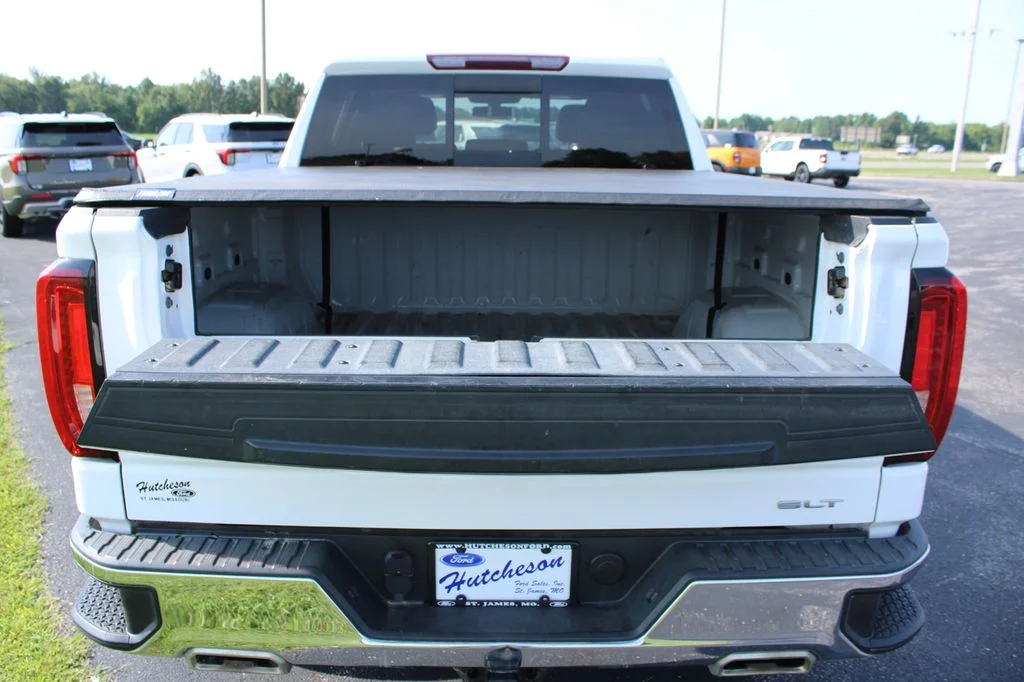 Used 2021 Summit White GMC SLT image 16