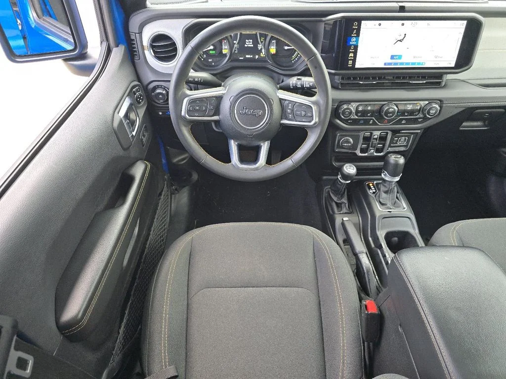 Used 2024 Blue Jeep Sahara 4xe image 23
