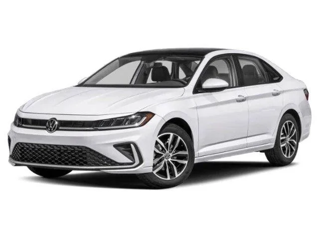 New 2027 Opal White Pearl Volkswagen SE image 1