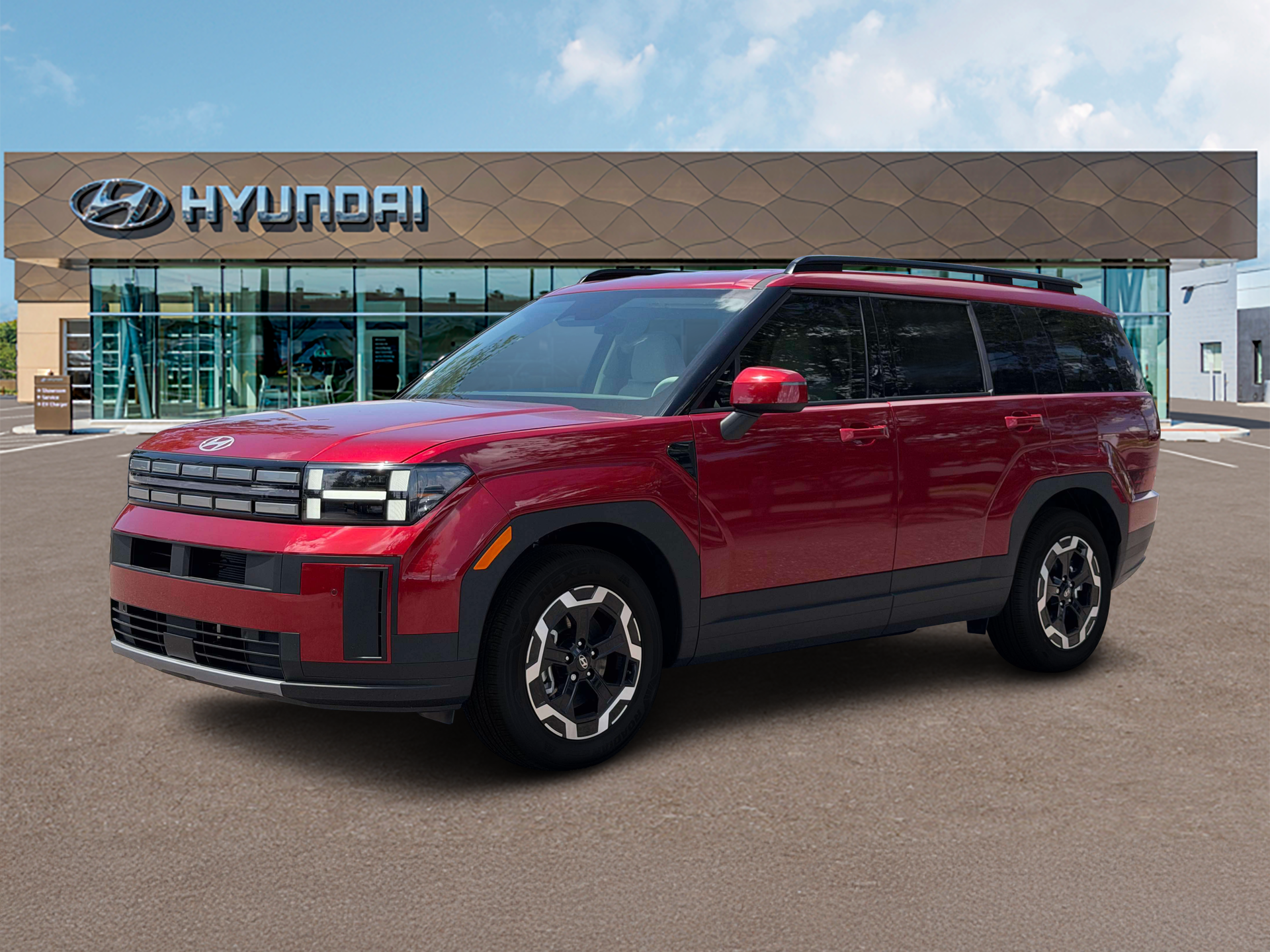 New 2027 Ultimate Red Hyundai SEL FWD image 2