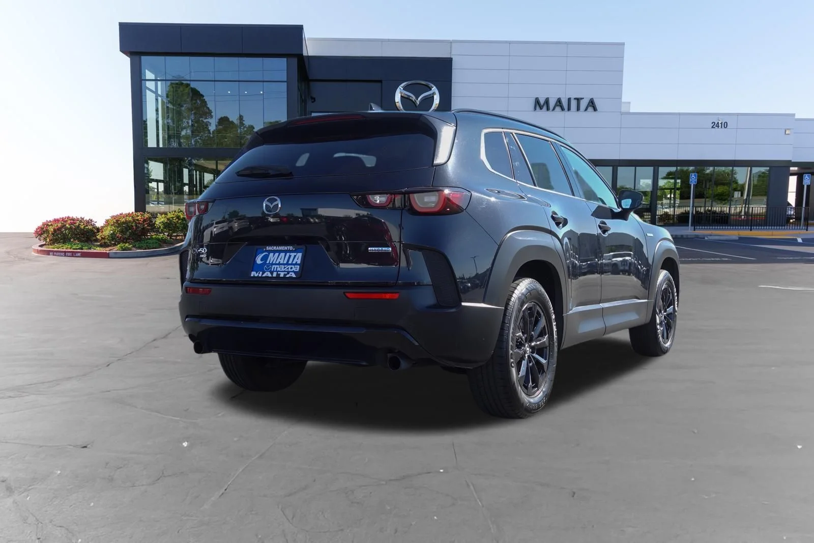 Certified Used 2025 Jet Black Mica Mazda Premium image 4