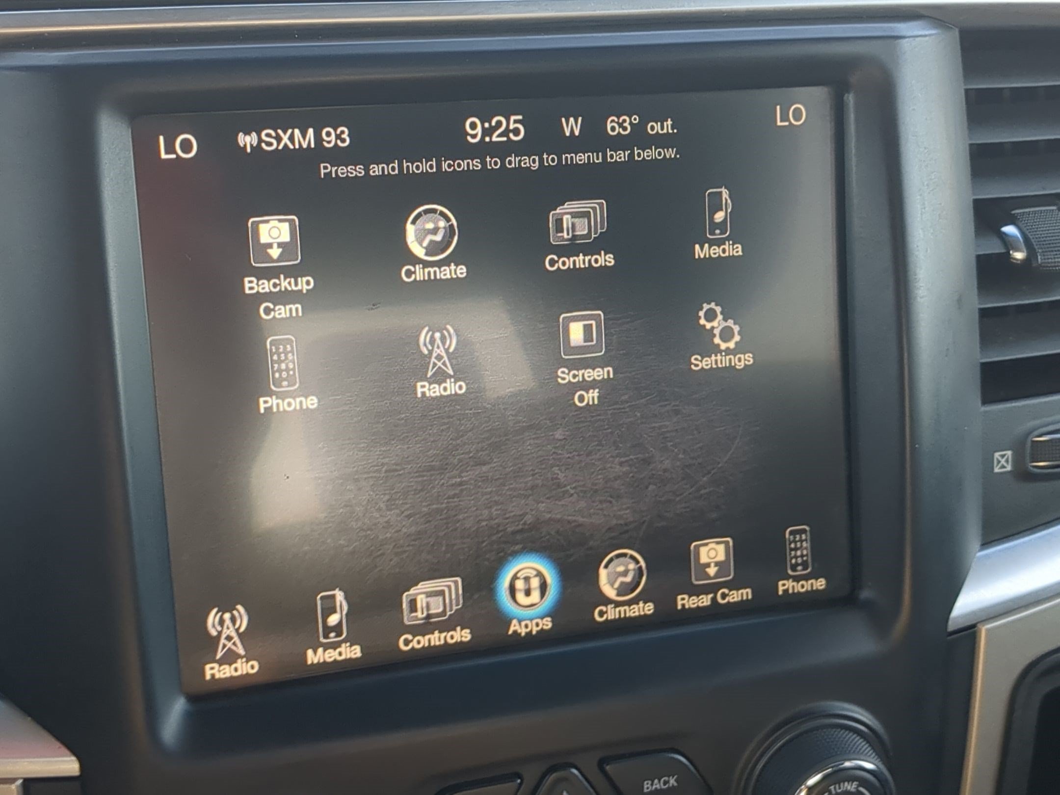 Used 2017 Granite Crystal Metallic Clearcoat Ram SLT image 22