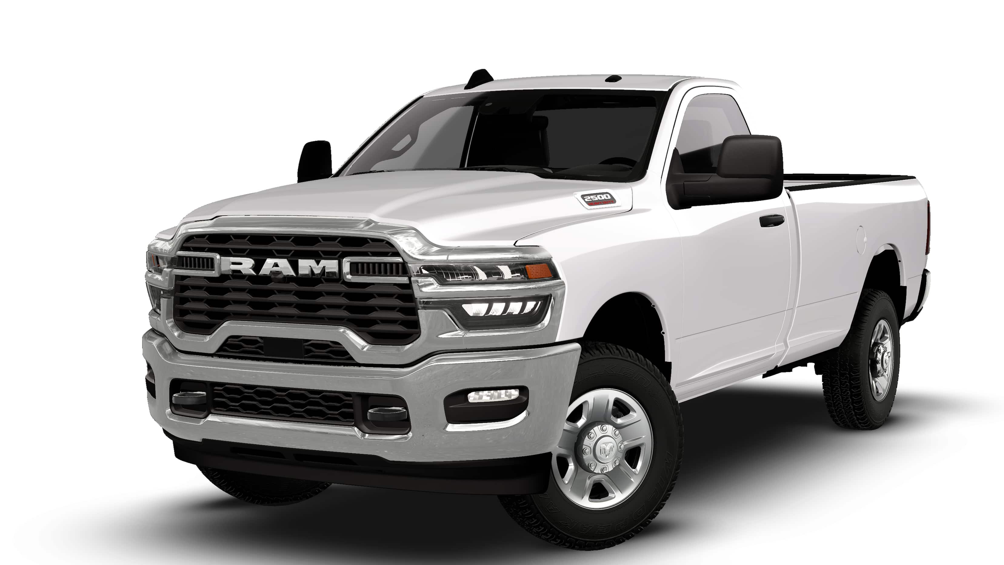 New 2026 Bright White Clear-Coat Exterior Paint RAM TRADESMAN image 1