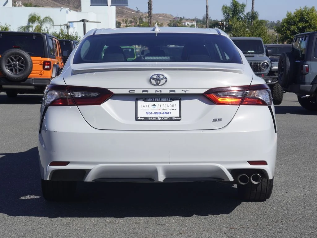 Certified Used 2024 White Toyota SE image 4