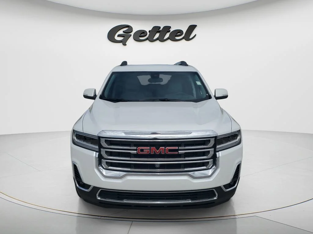 Used 2023 White Frost Tricoat GMC SLT image 2
