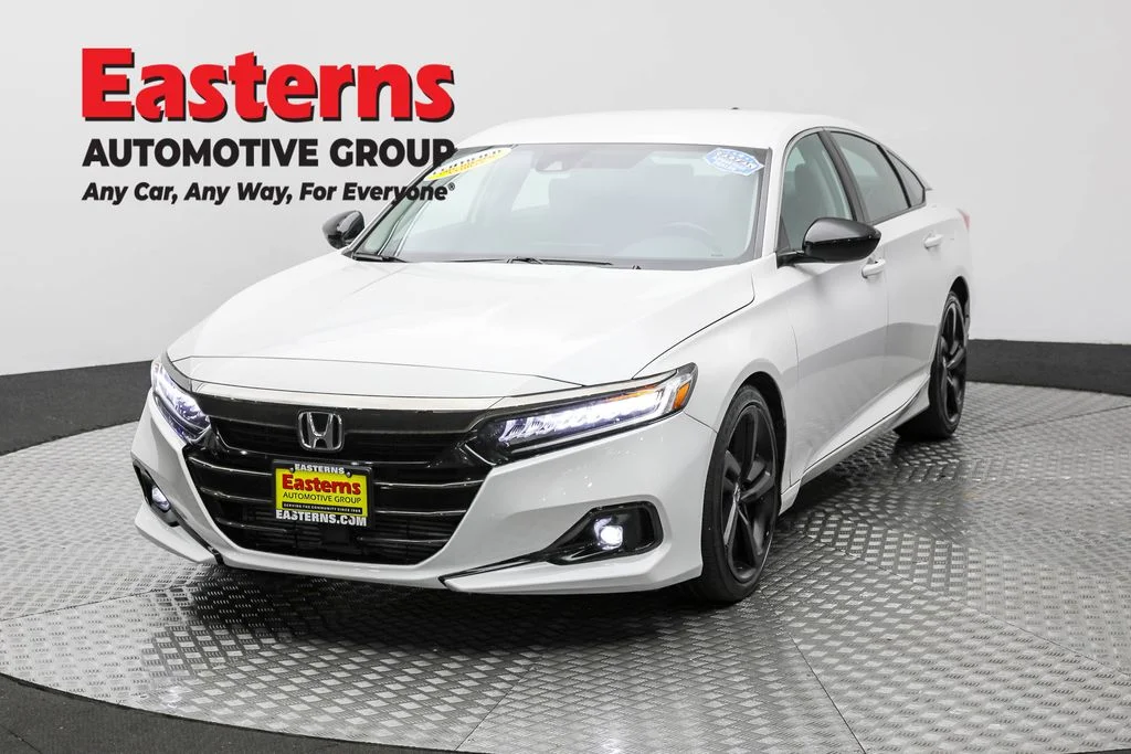 Used 2021 White Honda Sport Special Edition image 1