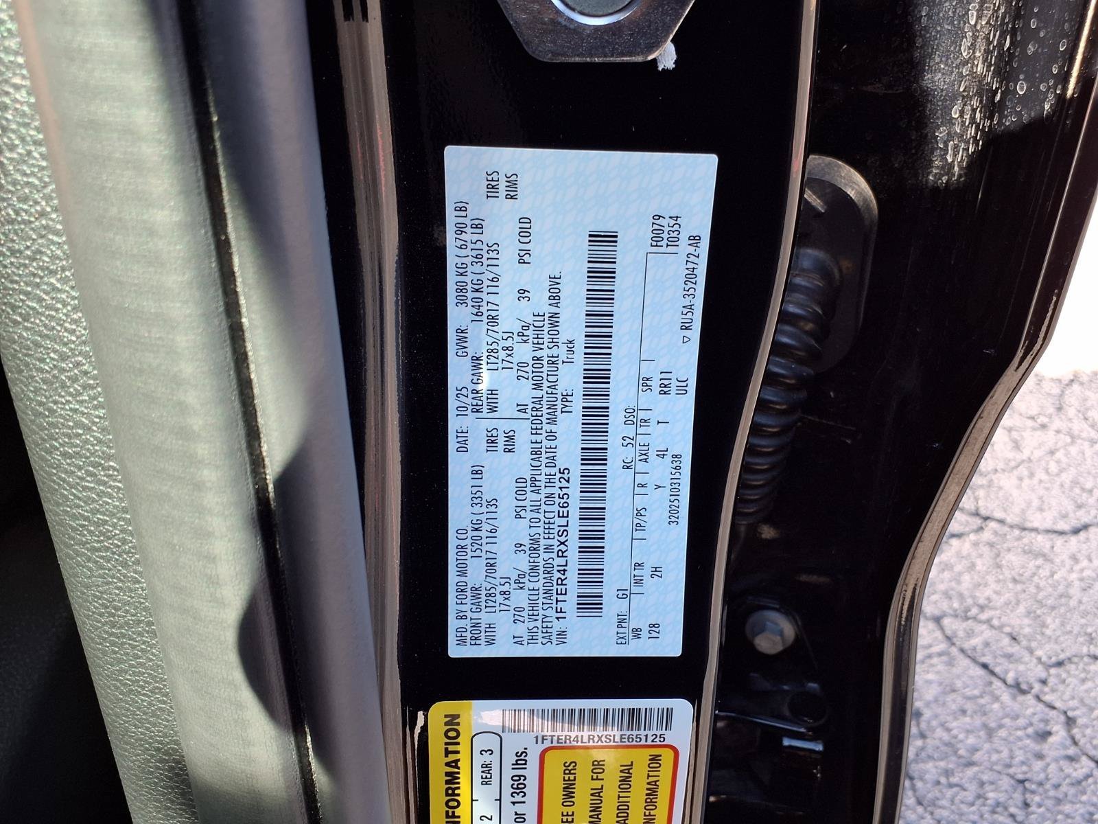 Used 2025 Black Ford Raptor image 16