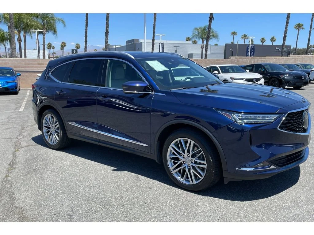 Used 2023 Fathom Blue Pearl Acura SH-AWD ADVANCE image 63