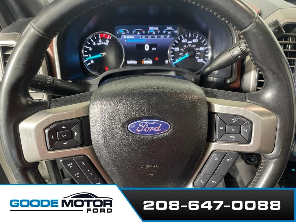 Certified Used 2021 White Metallic Ford Platinum image 15
