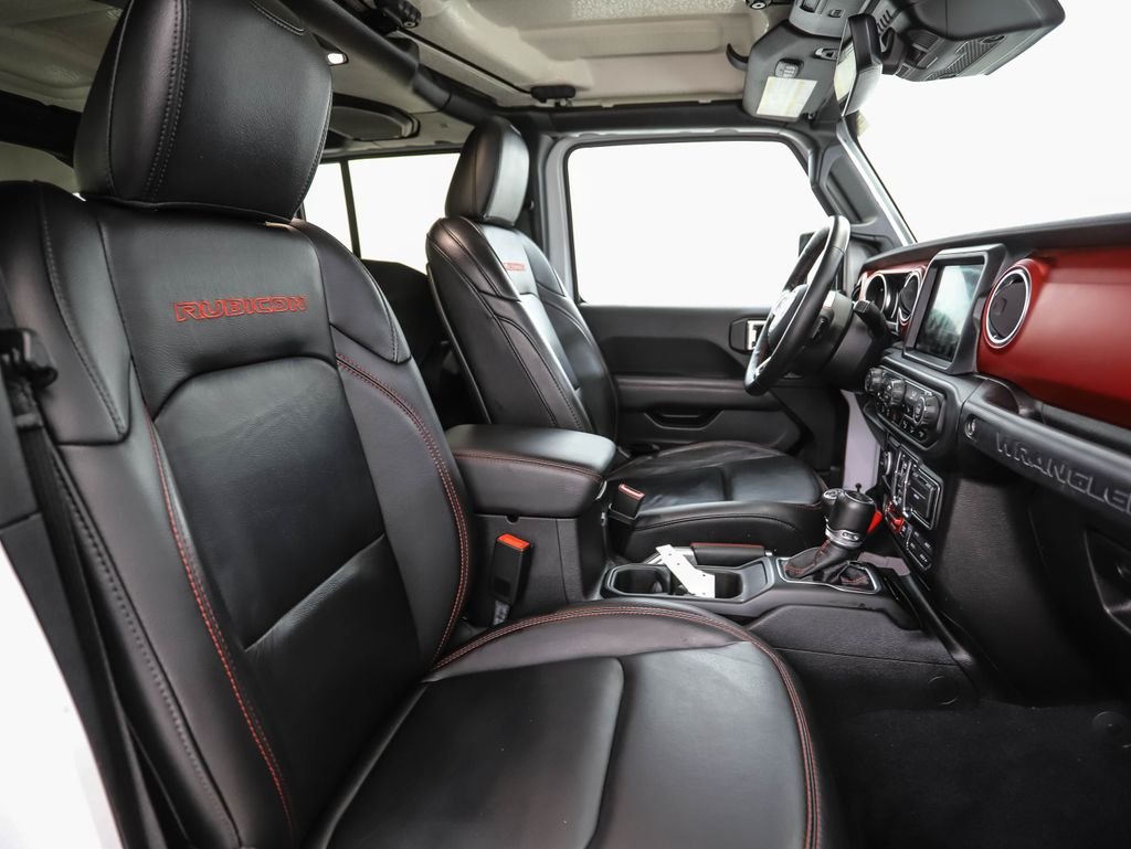 Used 2020 Bright White Clearcoat Jeep Unlimited Rubicon image 24