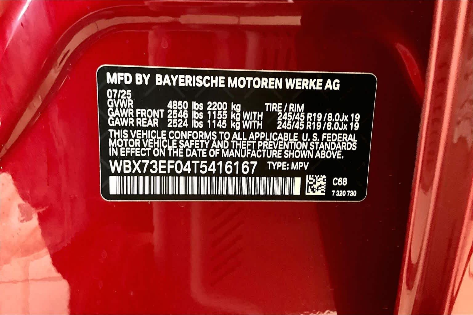 Used 2026 Vegas Red Metallic BMW xDrive28i image 31