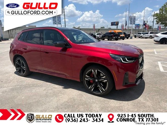 Used 2025 Red Metallic BMW M50 xDrive image 3